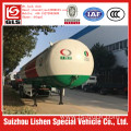 BPW 3 axle 58.5m3 lpg gas trailer truck